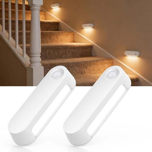 Motion Sensor Night Light, 1800Mah Battery Operated Lights, 80LM